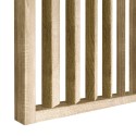 Parete divisoria a doghe inclinate a 55° - Rovere Sonoma - 30x60 mm (Klemp)
