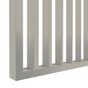 Pared divisoria de listones en ángulo de 55° - Cachemira - 30x60 mm (Klemp)