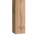 Ścianka z lameli pod kątem 55° - Dąb wotan - 30x60 mm (Klemp)