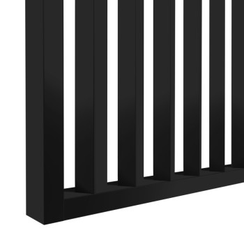 Parete divisoria a doghe inclinate a 55° - Nero - 30x60 mm (Klemp)
