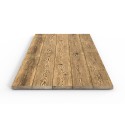 Rustic Table Top from Reclaimed Timber Beams – Made to Measure (Klemp)