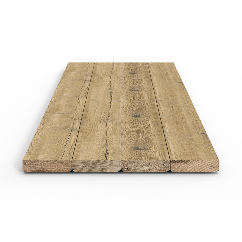 Encimera de madera maciza Madrier en bruto – a medida (Klemp) - Encimeras de madera
