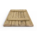 Encimera de madera maciza Madrier en bruto – a medida (Klemp)