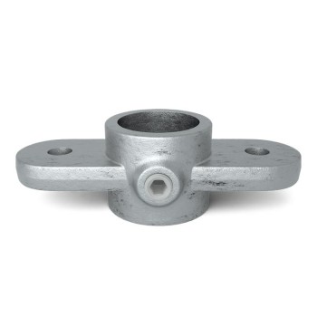 Uchwyt podwójny poziomy Typ 167F, 60,3 mm, Ocynk (Klemp)