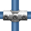 Two Socket Cross Typ 22A, 21,3 mm, Galvanized (Klemp) Two Socket Cross Typ 22A, 21,3 mm, Galvanized (Klemp)