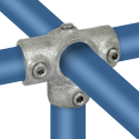 Rohrverbinder T-stück Mit Stützrohr - Typ 24A - 21,3 mm (Klemp) Rohrverbinder T-stück Mit Stützrohr - Typ 24A - 21,3 mm (Klemp)