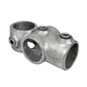 Combi T-kruisstuk Typ 30B, 26,9 mm, Thermisch verzinkt (Klemp) Combi T-kruisstuk Typ 30B, 26,9 mm, Thermisch verzinkt (Klemp)