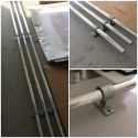 Handrail SupportTyp 34B, 26,9 mm, Galvanized (Klemp) Handrail SupportTyp 34B, 26,9 mm, Galvanized (Klemp)