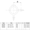 capicorda angolare maschio a 90° Typ 40B, 26,9 mm, Zincato (Klemp) capicorda angolare maschio a 90° Typ 40B, 26,9 mm, Zincato (Klemp)