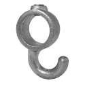 Gancho de abrigo Typ 64B, 26,9 mm, Galvanizado (Klemp)