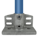 Flangia con adattatore per balaustre Typ 147E, 48,3 mm, Zincato (Klemp) Flangia con adattatore per balaustre Typ 147E, 48,3 mm, Zincato (Klemp)