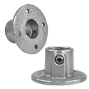Rohrverbinder Fussplatte Rund - Typ 10TB - 26,9 mm (Klemp) Rohrverbinder Fussplatte Rund - Typ 10TB - 26,9 mm (Klemp)