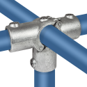 Tee di uscita laterale aggiuntivo Typ 24OE, 48,3 mm, Zincato (Klemp) Tee di uscita laterale aggiuntivo Typ 24OE, 48,3 mm, Zincato (Klemp)