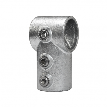 Tee corto allungato Typ 2LC, 33,7 mm , Zincato (Klemp) - Raccordi per tubi tondi Tee corto allungato Typ 2LC, 33,7 mm , Zincato (Klemp) - Raccordi per tubi tondi