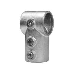 Rohrverbinder T-stück, kurz - lang - Typ 2LD - 42,4 mm (Klemp)
