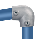 Rohrverbinder Bogen 90° Variabler Winkel 0° - 11° - Typ 6SC - 33,7 mm (Klemp) Rohrverbinder Bogen 90° Variabler Winkel 0° - 11° - Typ 6SC - 33,7 mm (Klemp)