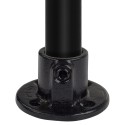 Rohrverbinder Fussplatte Rund - Typ 10A - 21,3 mm (Schwarz) (Klemp) Rohrverbinder Fussplatte Rund - Typ 10A - 21,3 mm (Schwarz) (Klemp)