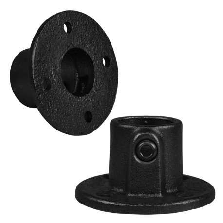 Brida, redonda Typ 10TA, 21,3 mm, Negro (Klemp) - Abrazaderas de tubo negras Brida, redonda Typ 10TA, 21,3 mm, Negro (Klemp) - Abrazaderas de tubo negras