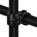 Cruce 90º Typ 28E, 48,3 mm, Negro (Klemp) Cruce 90º Typ 28E, 48,3 mm, Negro (Klemp)