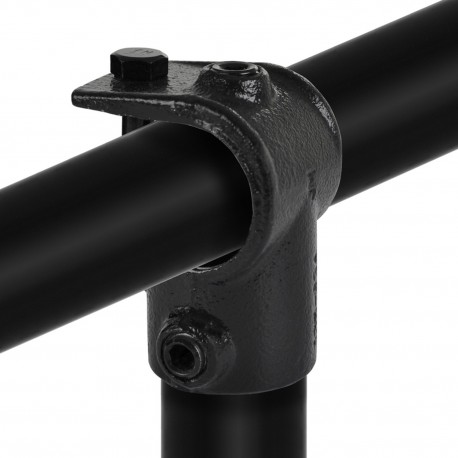 Raccordo per tubo flessibile con diametro di 38 mm e morsetti in acciaio inox per uso esterno (2+4