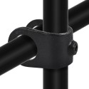 Cruce con abrazadera Typ 33D, 42,4 mm, Negro (Klemp) Cruce con abrazadera Typ 33D, 42,4 mm, Negro (Klemp)