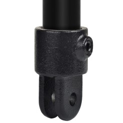Huls tbv scharnierstuk Typ 42D, 42,4 mm, Zwart (Klemp)