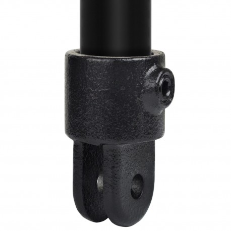 Female Single Socket Typ 42D, 42,4 mm, Black (Klemp) - Black Tubefittings Female Single Socket Typ 42D, 42,4 mm, Black (Klemp) - Black Tubefittings
