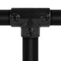 Rohrverbinder T-stück Lang - Typ 4D - 42,4 mm (Schwarz) (Klemp) Rohrverbinder T-stück Lang - Typ 4D - 42,4 mm (Schwarz) (Klemp)