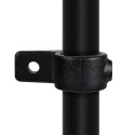 Oogdeel enkele lip Typ 55D, 42,4 mm, Zwart (Klemp)