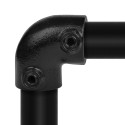 Elbow 90° Typ 6D, 42,4 mm, Black (Klemp) Elbow 90° Typ 6D, 42,4 mm, Black (Klemp)
