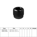 Stainless Steel Set Screws 3/8 Typ 76D,E,F, Black (Klemp)