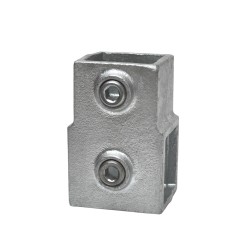 Raccordo a T corto Typ 2S, 40 mm, Zincato (Klemp)