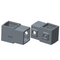 Kort T-stukTyp 2S, 40 mm, Thermisch verzinkt (Klemp)