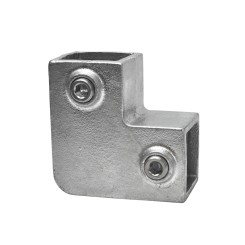 Elbow piece 90°Typ 6S, 40 mm, Galvanized (Klemp)