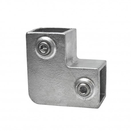 Genouillère 90° Typ 6S, 40 mm, Galvanisé (Klemp) - Colliers de serrage carrés Genouillère 90° Typ 6S, 40 mm, Galvanisé (Klemp) - Colliers de serrage carrés