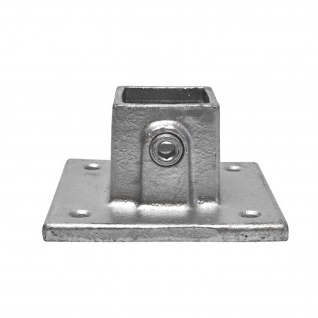 Rohrverbinder Fussplatte Quadratische - Typ 10S-40 (Klemp) - Vierkant Rohrverbinder Rohrverbinder Fussplatte Quadratische - Typ 10S-40 (Klemp) - Vierkant Rohrverbinder