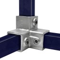 Gomito a tre vie 90° Typ 18S, 40 mm, Zincato (Klemp) Gomito a tre vie 90° Typ 18S, 40 mm, Zincato (Klemp)