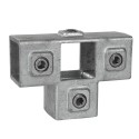Tee di uscita laterale Typ 24S, 40 mm, Zincato (Klemp) Tee di uscita laterale Typ 24S, 40 mm, Zincato (Klemp)