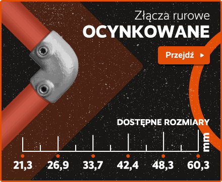 Złącza rurowe Ocynkowane