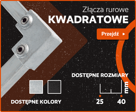 Złącza rurowe Kwadratowe