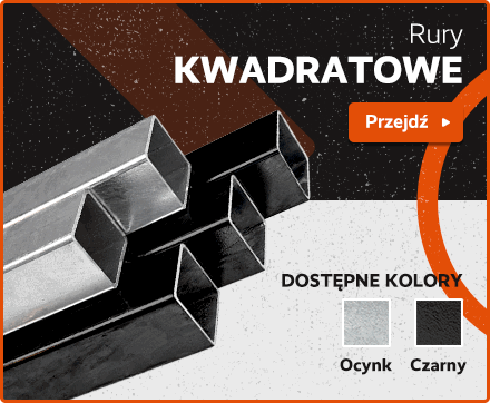 Rury stalowe kwadratowe