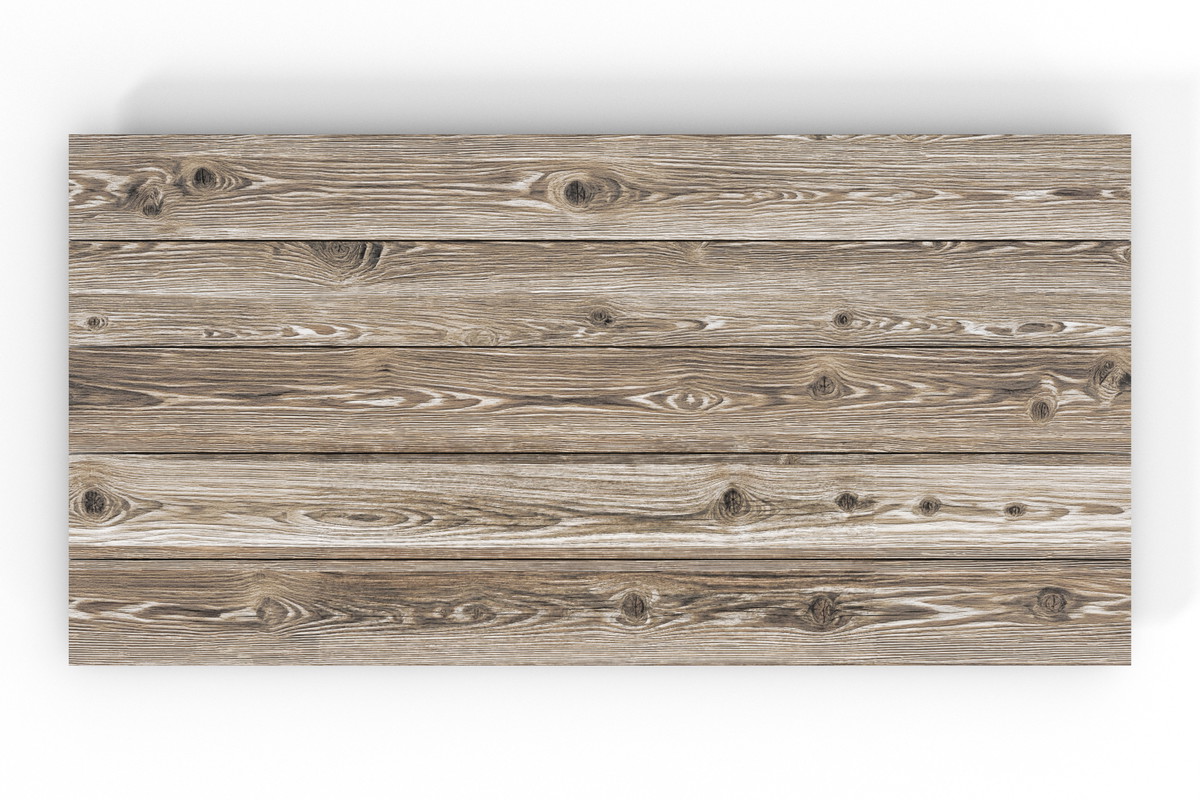 Estructura natural de una encimera de madera clásica