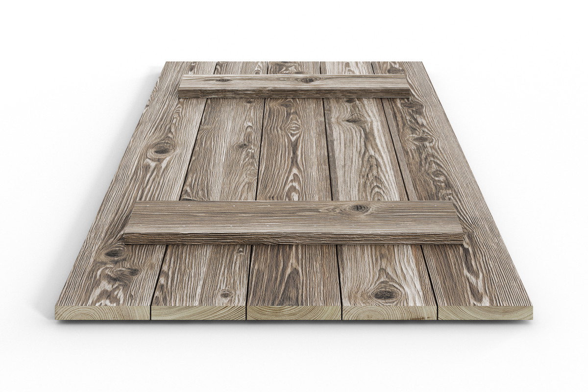 Encimera de madera clásica fabricada según pedido individual