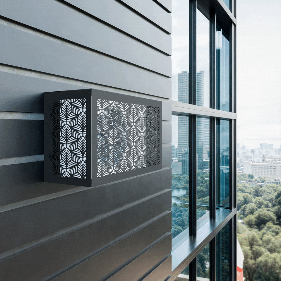 air conditioner cover - patterns and colours