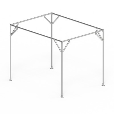 metal pergola 300x225x230