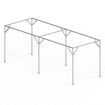 metal pergola 600x225x230