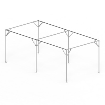 metal pergola 600x300x230